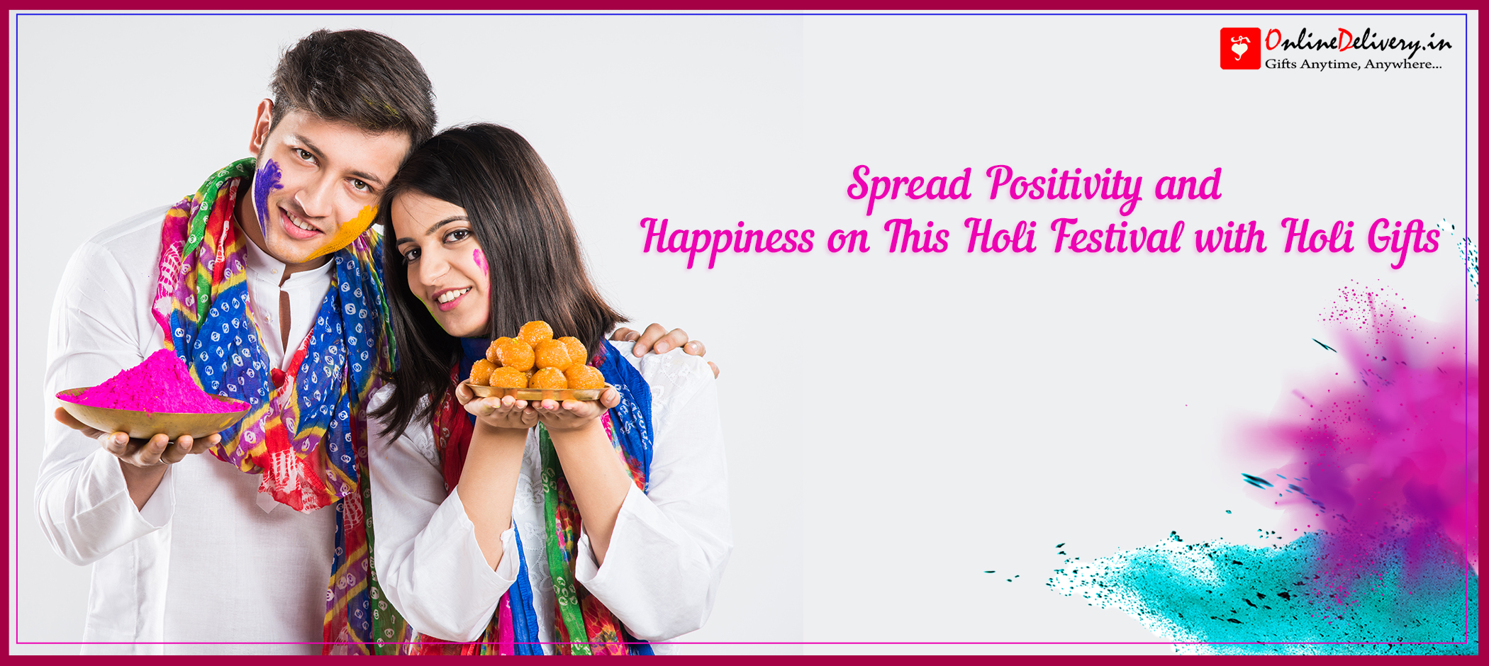 Spread Positivity and Happiness on This Holi Festival with Holi Gifts